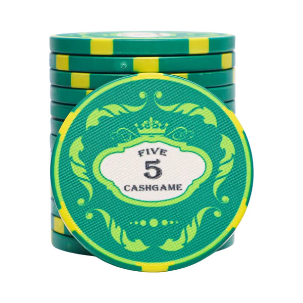 Ceramic Crown Poker Chip 5