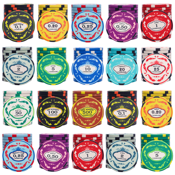 Poker Chips Ceramic Crown 300