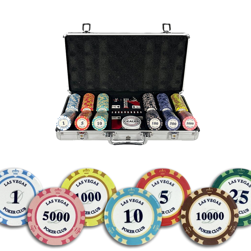 Poker Set Las Vegas Ceramic 300