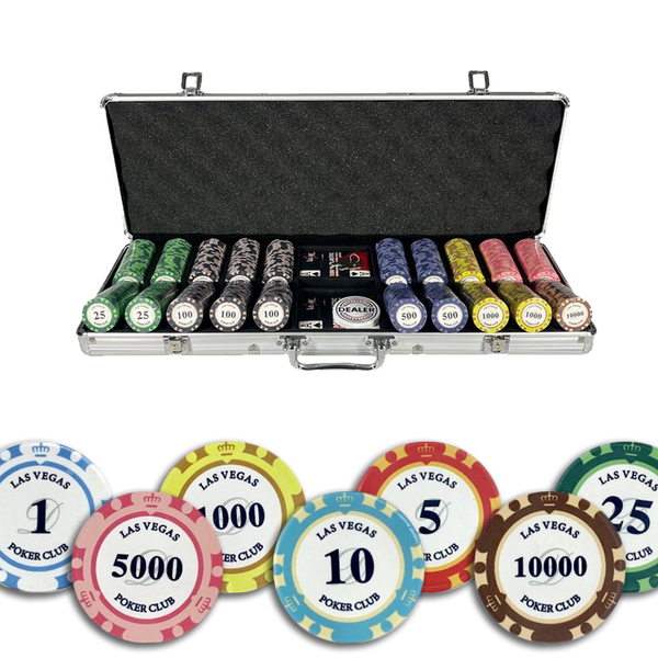 Poker Set Las Vegas Poker Club Cash Game 500