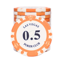 Ceramic Las Vegas Poker Chip 0.5