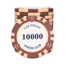 Ceramic Las Vegas Poker Chip 10.000