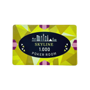 Ceramic Poker Plaque Skyline 1000