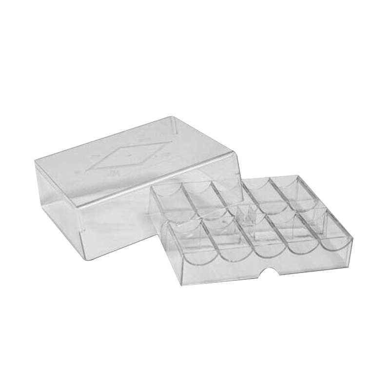 pokrchip tray holder 200 pcs closed lid