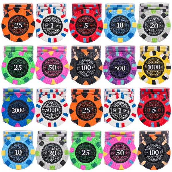 Poker Chips Banks 750