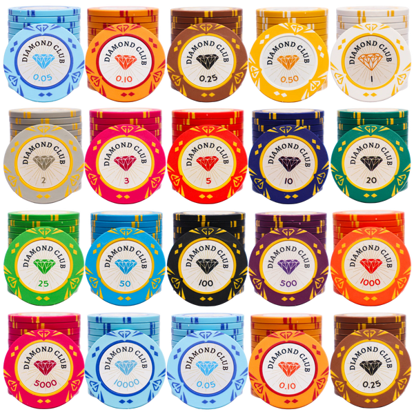 Poker Chips Diamond Club 300