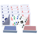 4 colored deck 12 pack poker cards