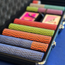 colorful custom poker chips poker set case 500 