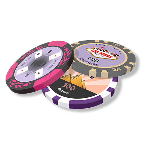 poker chip custom clay cmposite
