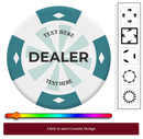 Custom Dealer Button