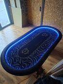 Pokerbord Ambiance Grön 270 LED inuti