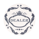 Dealer Button Ceramic Crown - view 3