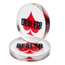 Dealer Button Röd Spade