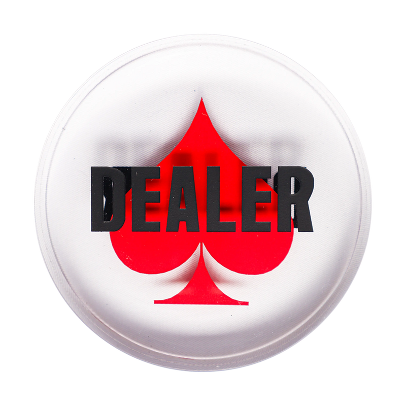 Dealer Button Red Spade