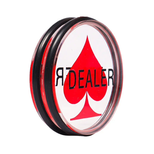 Dealer Button Spade Acrylic