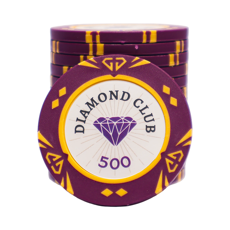 Diamond Club Poker Chip 500