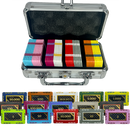 diamond poker plaque set, overview of our colorful poker plaque collection