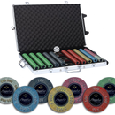 preview empire 1.000 poker set, overview of our colorful poker, poker cards and a dealer button
