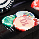 euro poker chip imagery