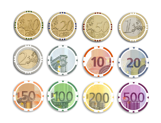 Jetons De Poker De 50 Pièces, Jetons De Jeu De Casino, Jetons De Jeu De Jetons De Poker De 50 Pièces, Jetons De Jeu De Casino, Jetons De Jeu De