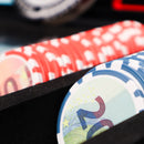 euro poker chips imagery