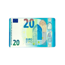 euro poker plaque 20