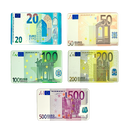 euro poker plaque all, 5 of our colorful poker plaques