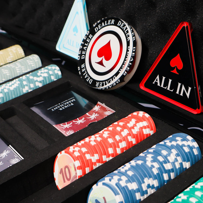 euro poker set imagery