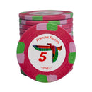 Le jeton de poker Falcon 5