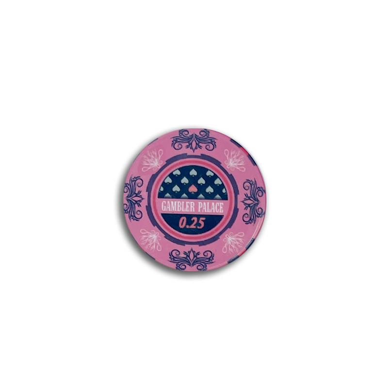 Gambler Palace Poker Chip 0.25