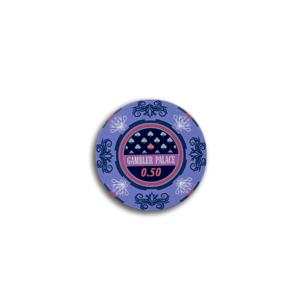 Gambler Palace Poker Chip 0.50