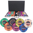 gambler palace 1000 poker set, poker chips, poker cards, dealer button and poker case