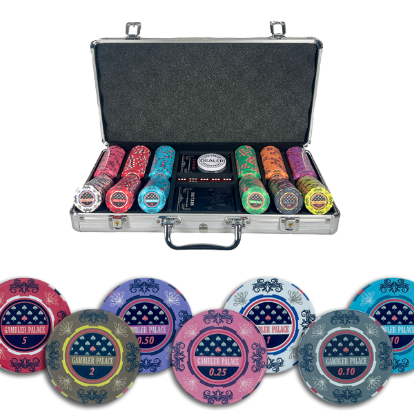 Poker Set Gambler Palace Cash Game 300