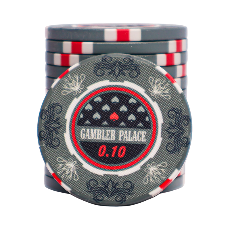 Jeton de Poker Gambler Palace 0.10