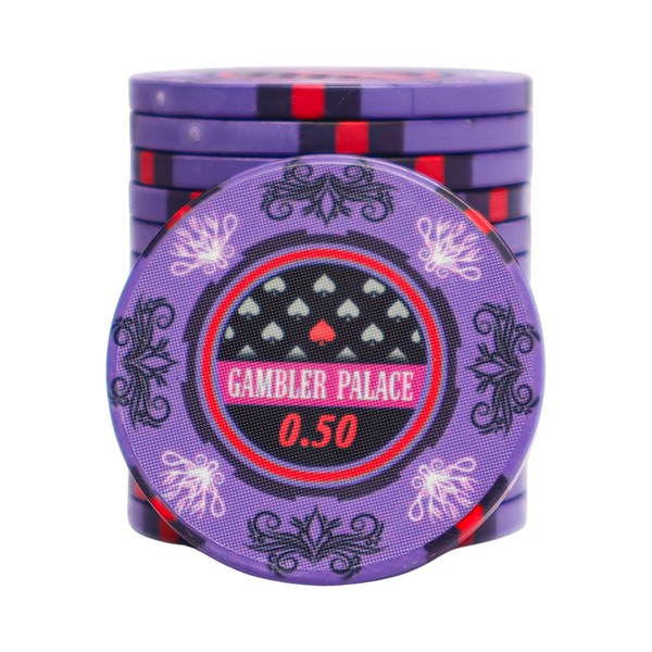Gambler Palace Poker Chip 0.50