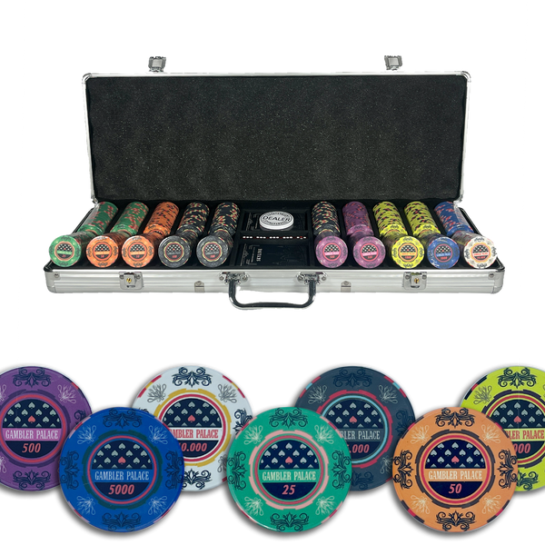 Poker Set Gambler Palace Tournament 500