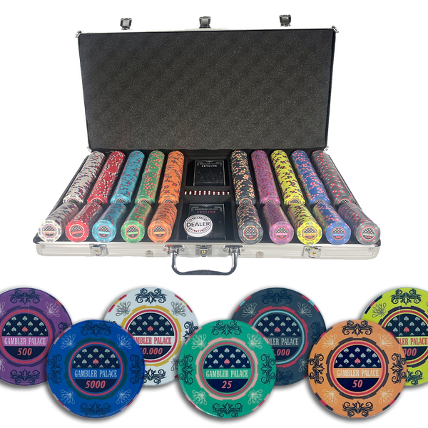 Poker Set Gambler Palace Tournament 750