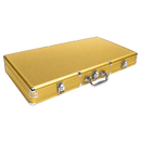Coffret Poker Aluminium Or 1000