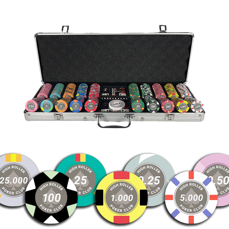 Poker Set High Roller Poker Club 500