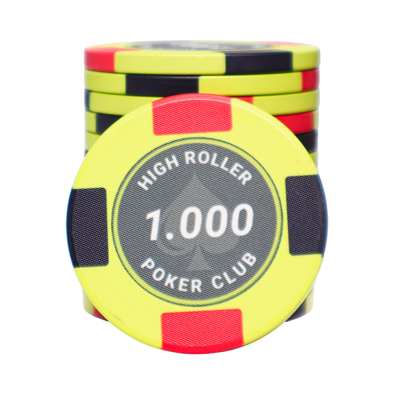 High Roller Poker Chip 1000