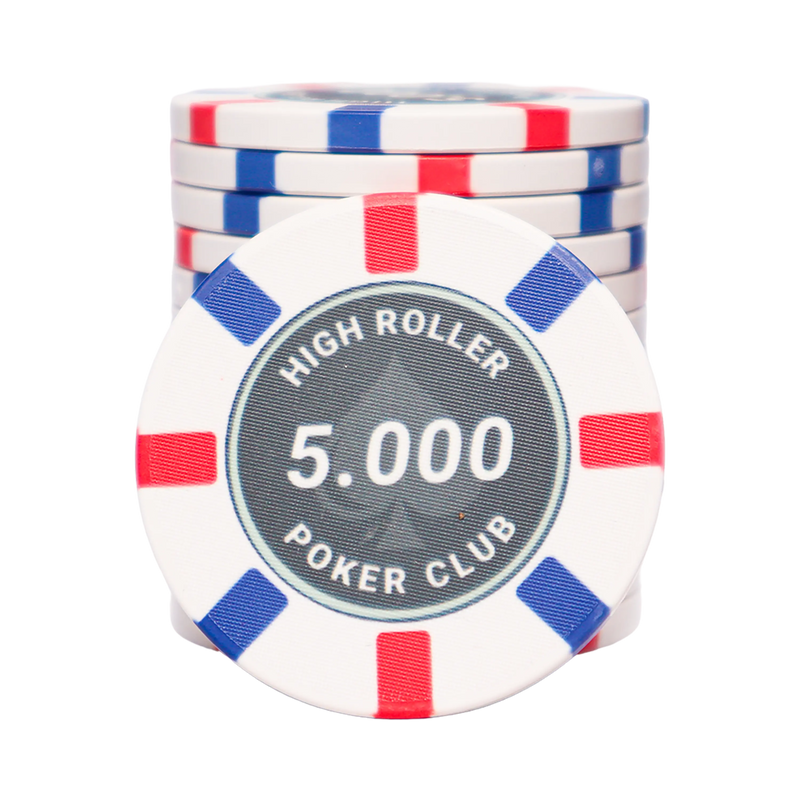 High Roller Poker Chip 5000