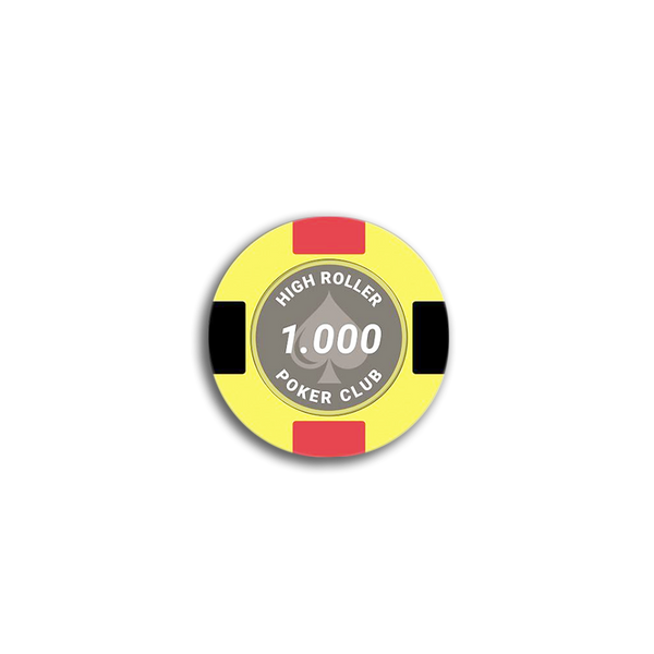 High Roller Poker Chip 1000