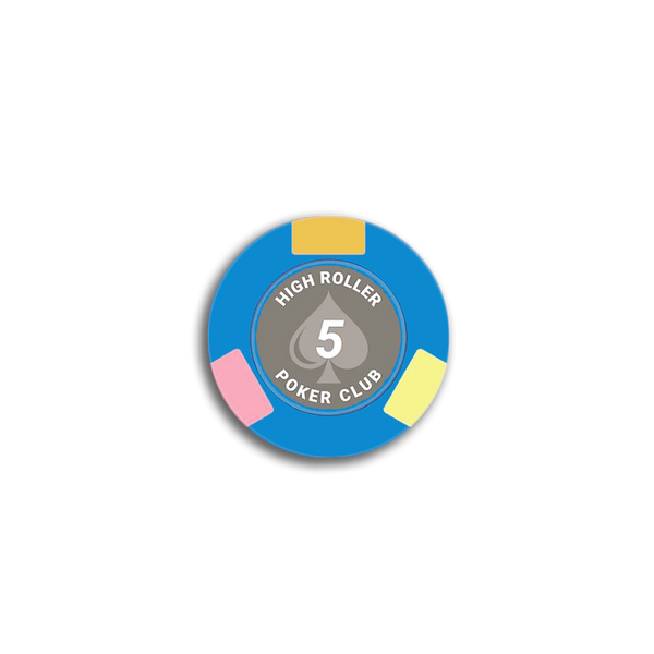 High Roller Poker Chip 5