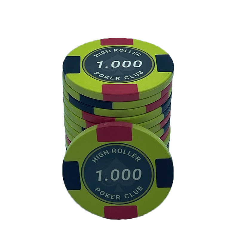 High Roller Poker Chip 1000