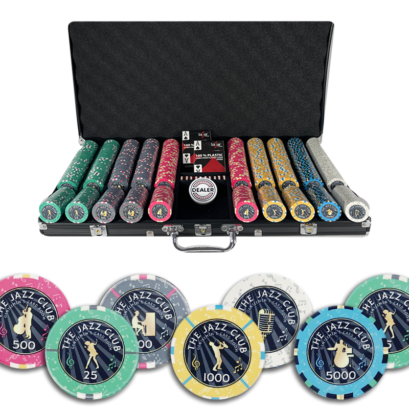 Poker Set The Jazz Club 750