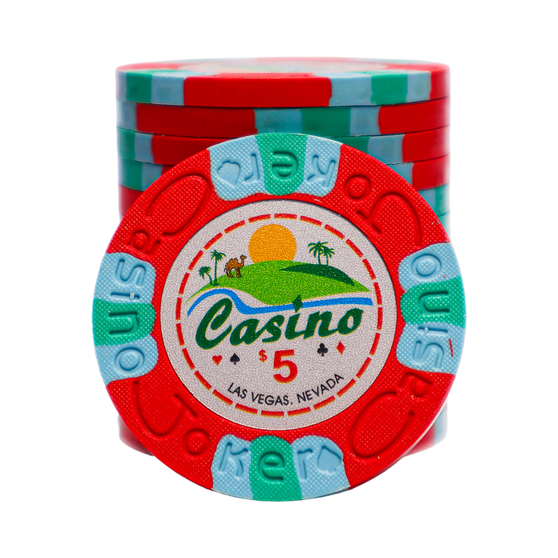 Joker Casino Poker Chip 5