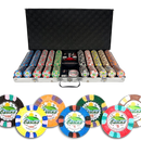 preview joker casino poker set 750, overview of our colorful poker chips, poker cards and a dealer button