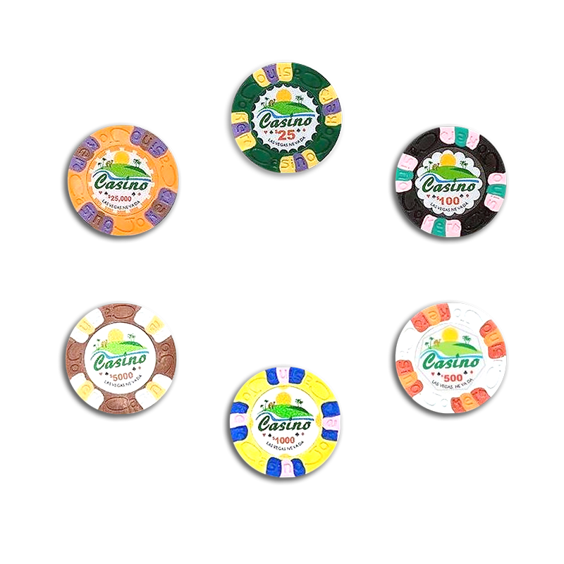 Poker Chips Set Joker Casino 1000