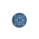 poker chip fiche kings en queens 10 blue