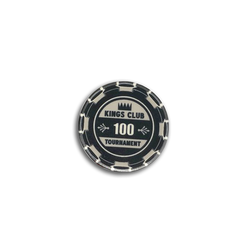 kings club tournament 100 black 